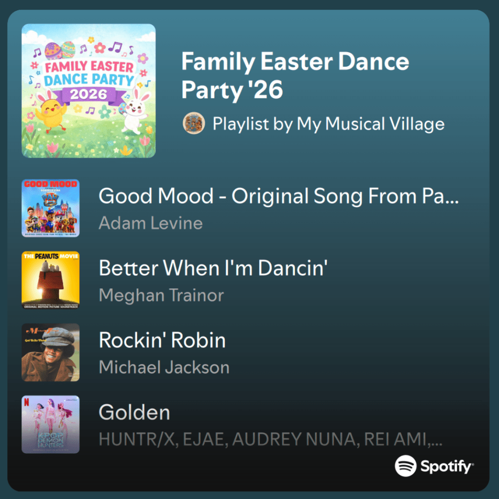 Easter Family Dance Party Playlist&nbsp;🐣🎶
