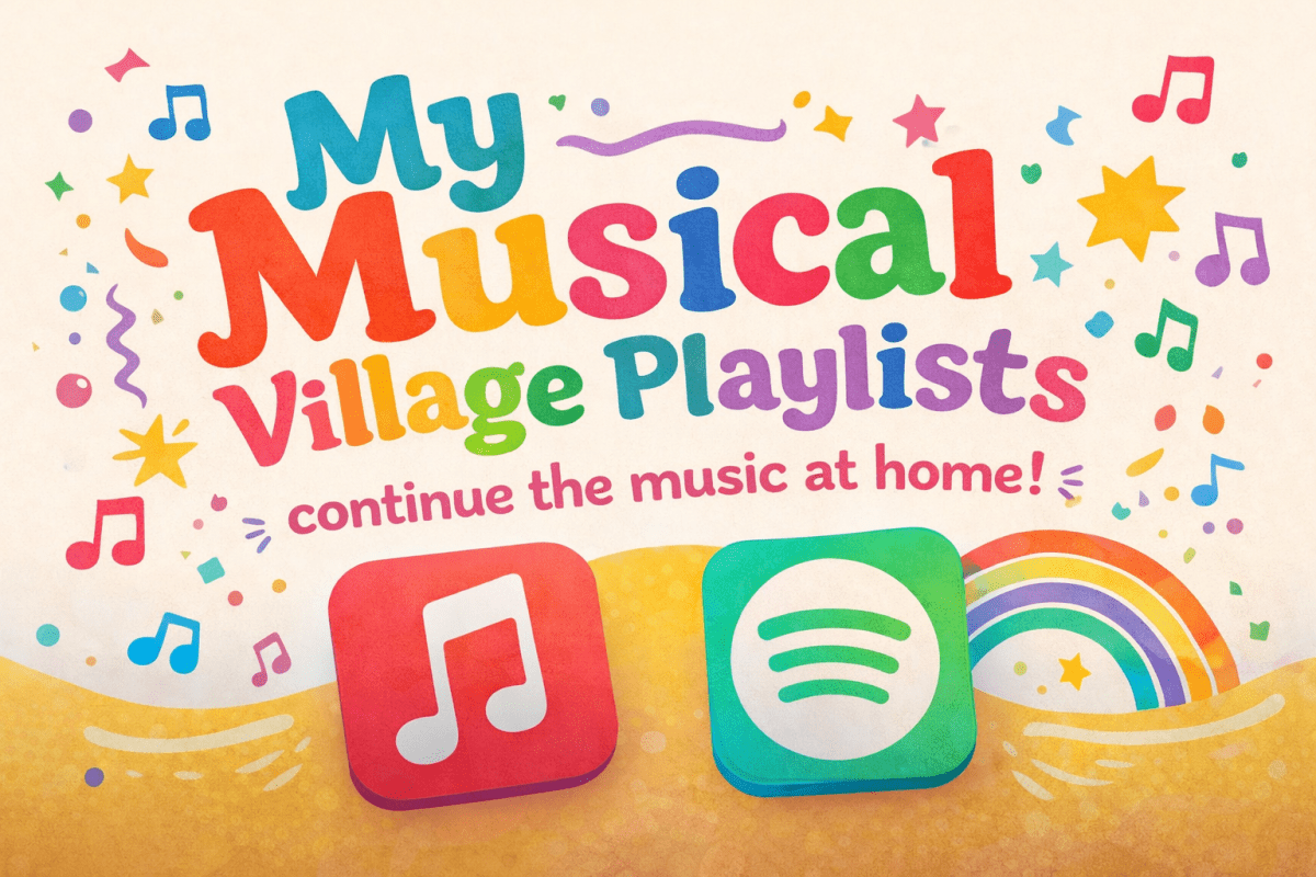 My Musical Village Playlists 🎶 (Spotify & Apple&nbsp;Music)